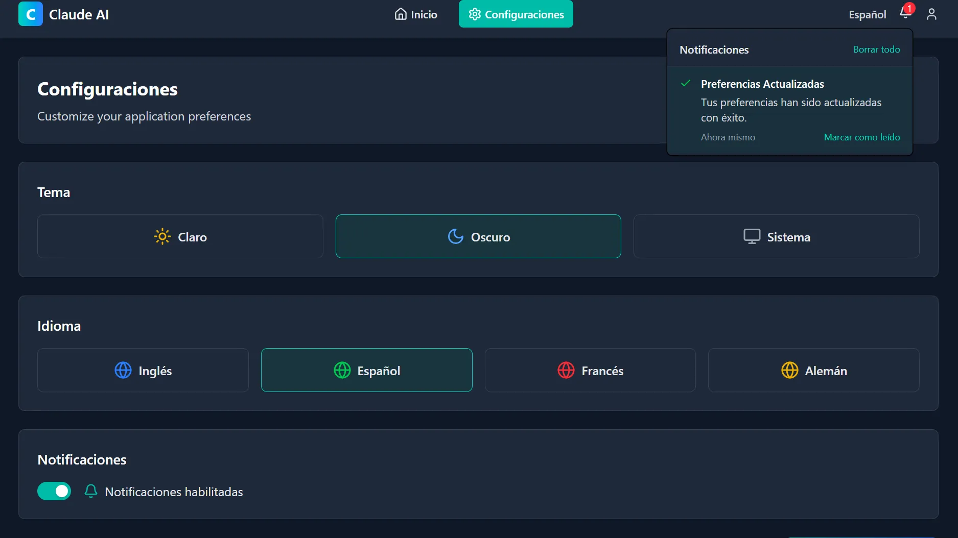 Claude AI Preferences