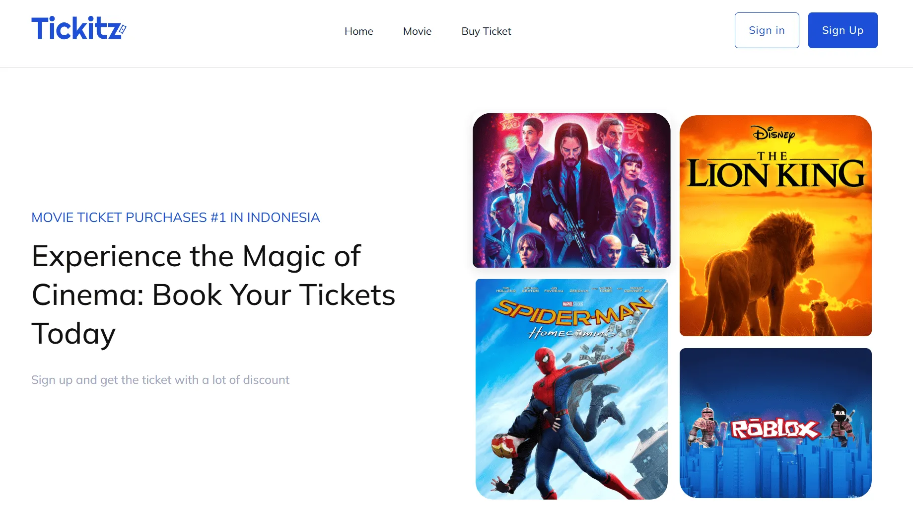 Tickitz - Movie Booking